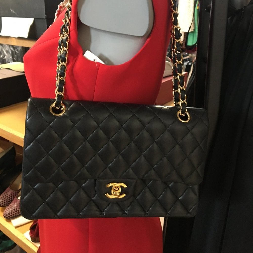 SOLD! Chanel Lamskin - Medium